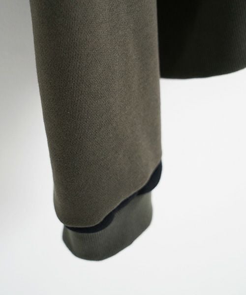 BALMUNG  バルムング.23AW01 フロウクロスフーディ[ダークカーキ]