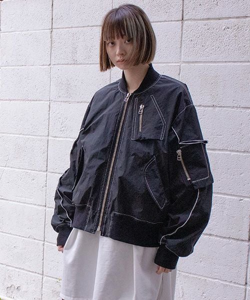 BALMUNG  バルムング.23AW10 MA-1[ブラック]