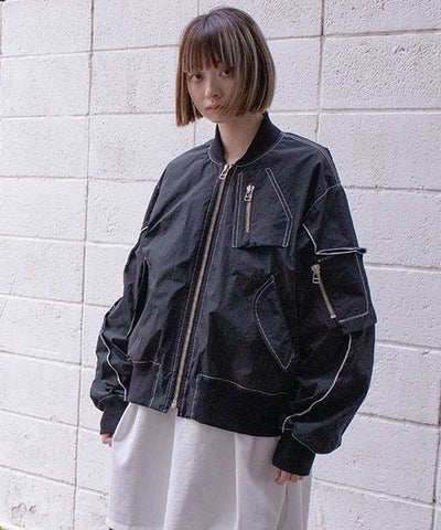 BALMUNG  バルムング.23AW10 MA-1[ブラック]