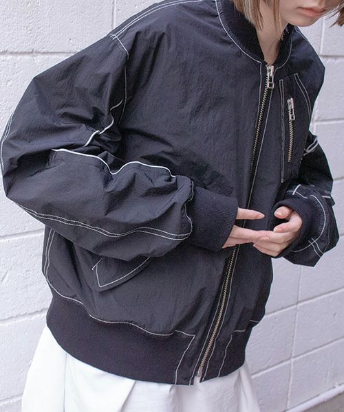 BALMUNG バルムング ヘビードライ重ねブルゾン ジャケット 21aw BALMUNG バルムング ヘビードライ重ねデニムブルゾン ジャケット 21aw