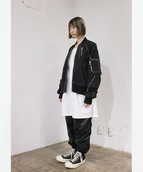 BALMUNG バルムング 23AW10 MA-1[ブラック]