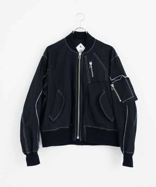 BALMUNG バルムング 23AW10 MA-1[ブラック]