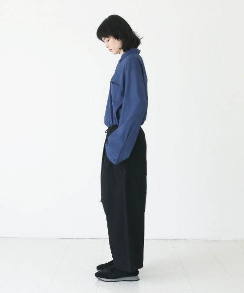 VUy.ヴウワイ.wide silhouette pants vuy-a23-p01[BLACK]