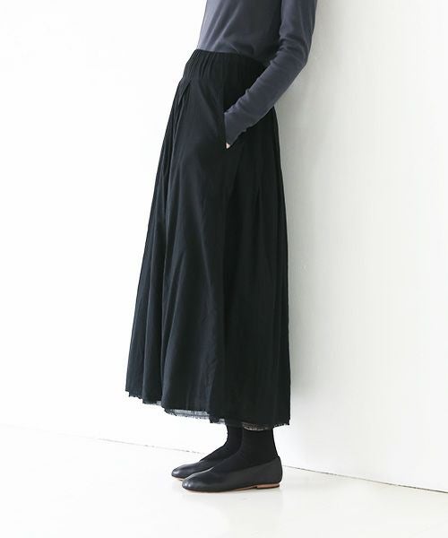 KristenseN DU NORD.クリステンセンドゥノルド.SKIRT [332-12332/E-247/10 Black]