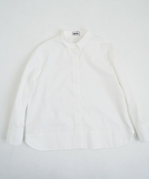 Mochi.モチ.finx cotton shirt [off white]
