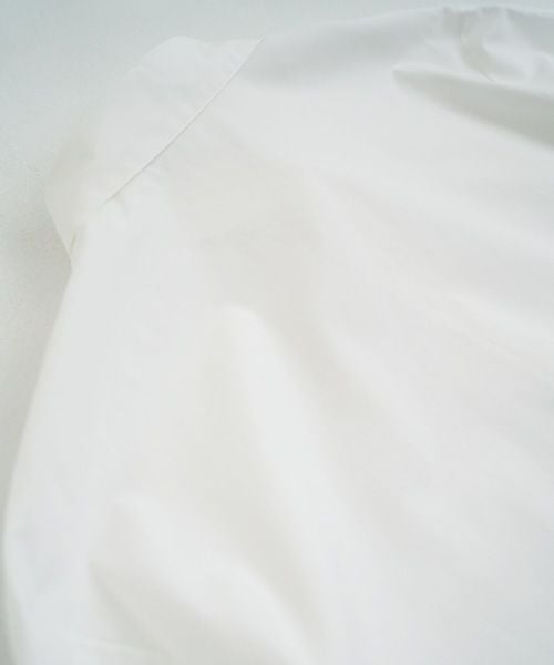 Mochi モチ Mochi公式 Mochi通販 Mochi服 Mochiツイッター Mochiインスタ finx cotton shirt [off white]