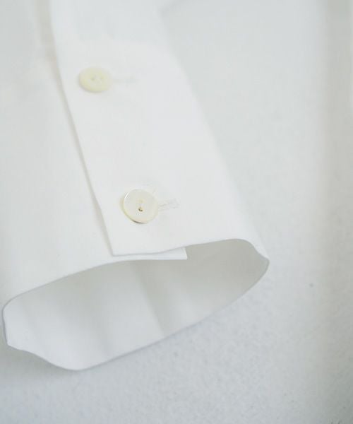 Mochi モチ Mochi公式 Mochi通販 Mochi服 Mochiツイッター Mochiインスタ finx cotton shirt [off white]