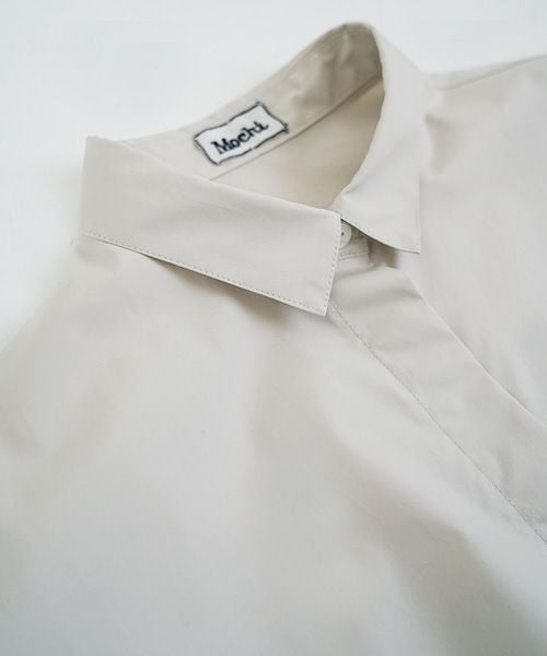 Mochi モチ Mochi公式 Mochi通販 Mochi服 Mochiツイッター Mochiインスタ finx cotton shirt [off beige]