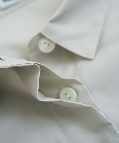 Mochi モチ Mochi公式 Mochi通販 Mochi服 Mochiツイッター Mochiインスタ finx cotton shirt [off beige]