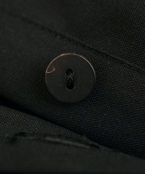 Mochi モチ Mochi公式 Mochi通販 Mochi服 Mochiツイッター Mochiインスタ fly front tuck blouse [black]