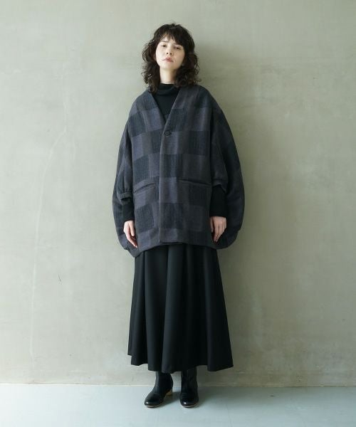 Mochi.モチ.original jacquard blouson [original check]
