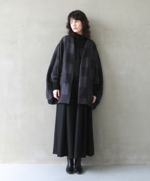 Mochi.モチ.original jacquard blouson [original check]