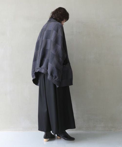 Mochi.モチ.original jacquard blouson [original check]