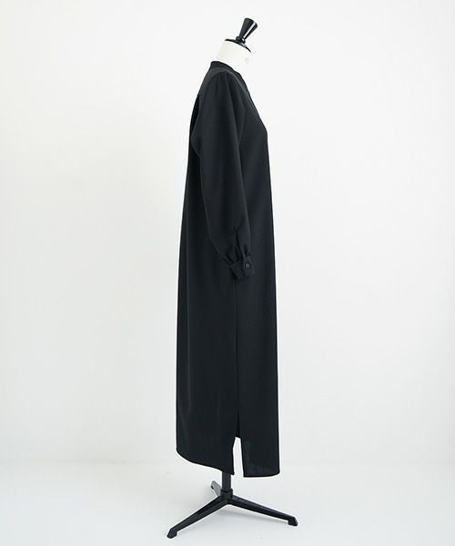 Mochi モチ Mochi公式 Mochi通販 Mochi服 Mochiツイッター Mochiインスタ tuck shirt dress [black]