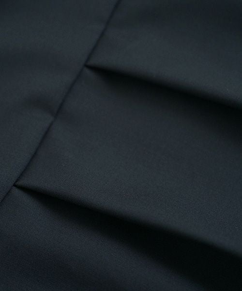 Mochi モチ Mochi公式 Mochi通販 Mochi服 Mochiツイッター Mochiインスタ tuck shirt dress [dark moss grey]