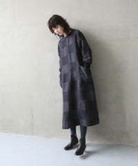 Mochi.モチ.original jacquard dress [original check/・1]