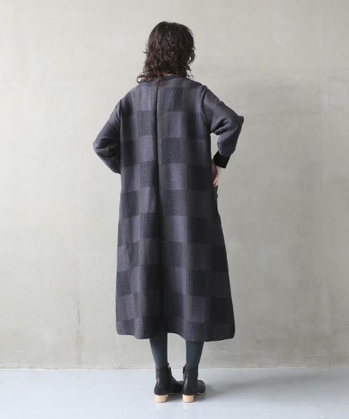 Mochi.モチ.original jacquard dress [original check/・1]