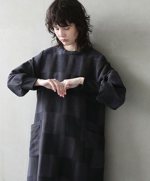 Mochi.モチ.original jacquard dress [original check/・1]