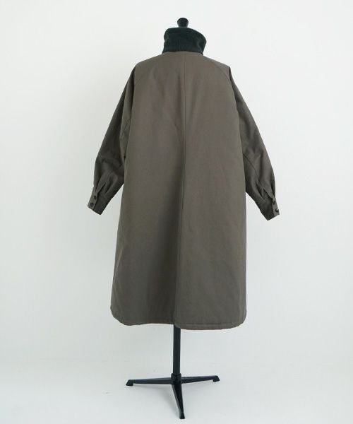 Mochi モチ Mochi公式 Mochi通販 Mochi服 Mochiツイッター Mochiインスタ finx gabardine coat [dark moss green]