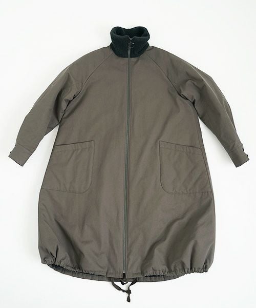 Mochi モチ Mochi公式 Mochi通販 Mochi服 Mochiツイッター Mochiインスタ finx gabardine coat [dark moss green]