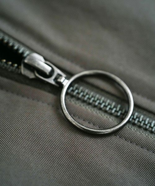 Mochi モチ Mochi公式 Mochi通販 Mochi服 Mochiツイッター Mochiインスタ finx gabardine coat [dark moss green]