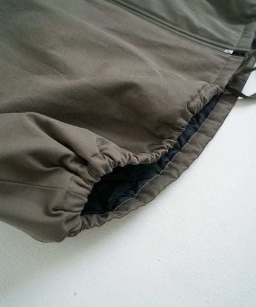 Mochi モチ Mochi公式 Mochi通販 Mochi服 Mochiツイッター Mochiインスタ finx gabardine coat [dark moss green]