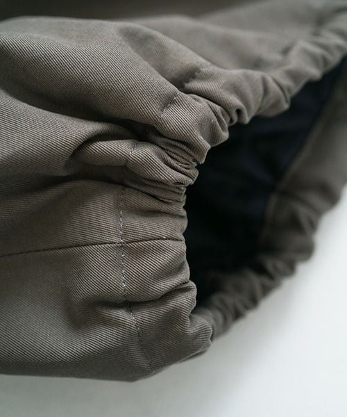 Mochi モチ Mochi公式 Mochi通販 Mochi服 Mochiツイッター Mochiインスタ finx gabardine coat [dark moss green]