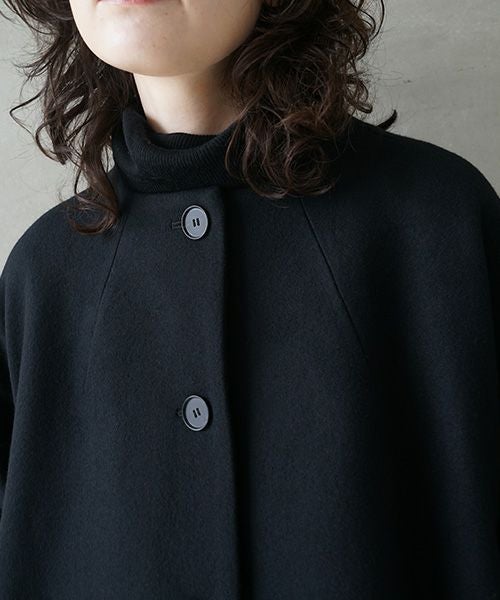 Mochi.モチ.a-line coat [black]