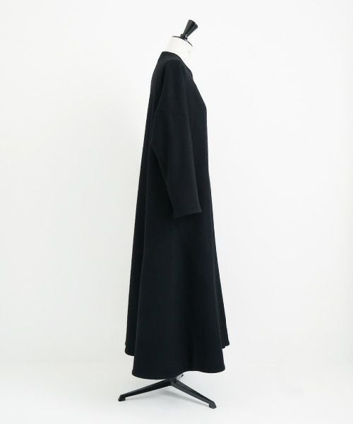 Mochi.モチ.a-line coat [black]