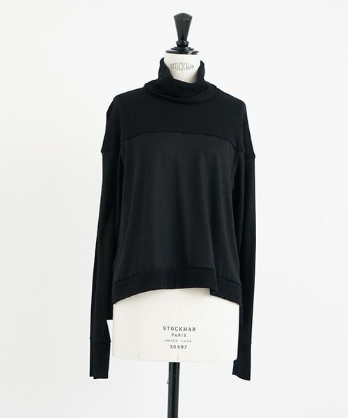 Mochi.モチ.turtleneck knit [black]