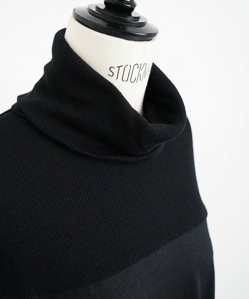Mochi.モチ.turtleneck knit [black]