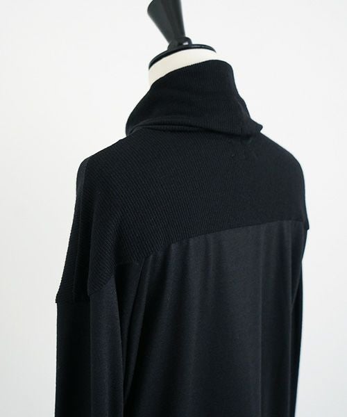 Mochi.モチ.turtleneck knit [black]