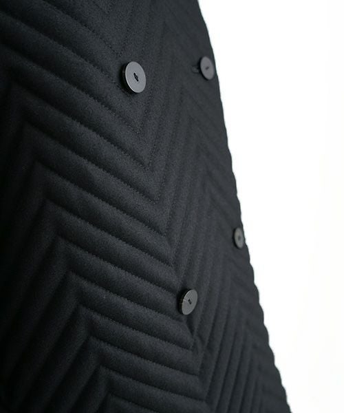 Mochi.モチ.quilted jacket  [black]