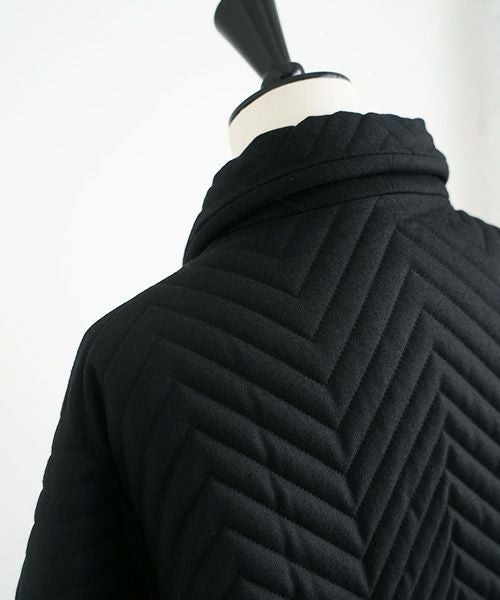 Mochi.モチ.quilted jacket  [black]