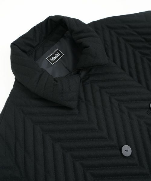 Mochi モチ quilted jacket [black]