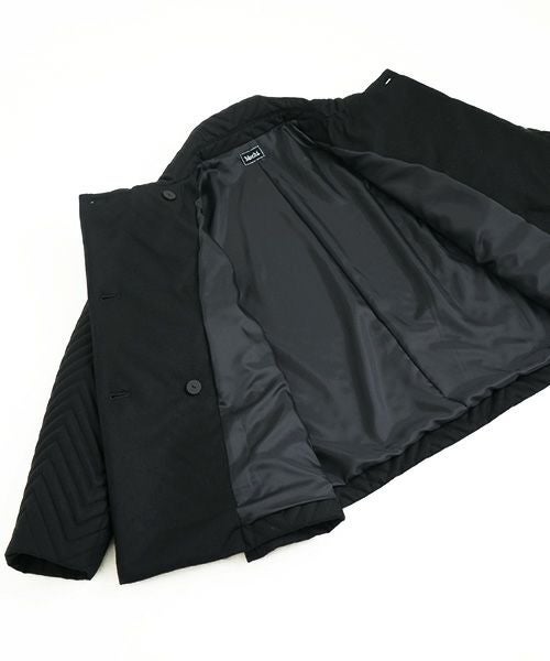 Mochi モチ quilted jacket [black]
