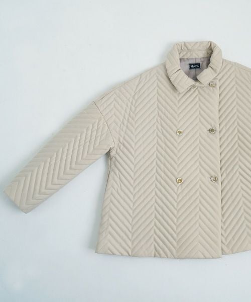 Mochi モチ Mochi公式 Mochi通販 Mochi服 Mochiツイッター Mochiインスタ quilted jacket  [off beige]