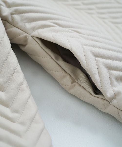 Mochi モチ Mochi公式 Mochi通販 Mochi服 Mochiツイッター Mochiインスタ quilted jacket  [off beige]