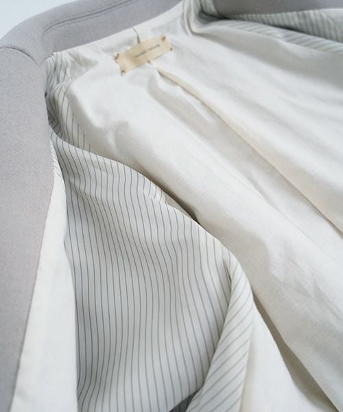 suzuki takayuki スズキタカユキ 通販 ドレス ブラウス スカート パンツ short coat [A241-22/ice grey]