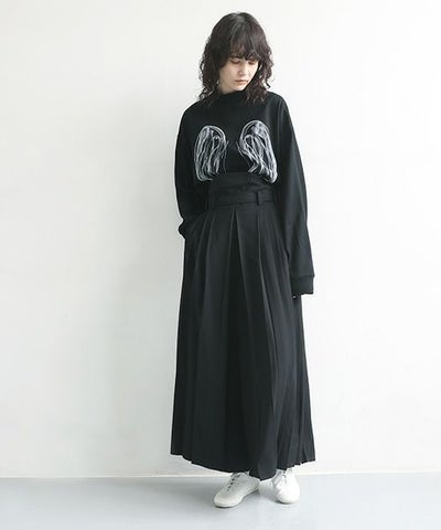 HATRA.ハトラ.Hak Pleats Pants [black]