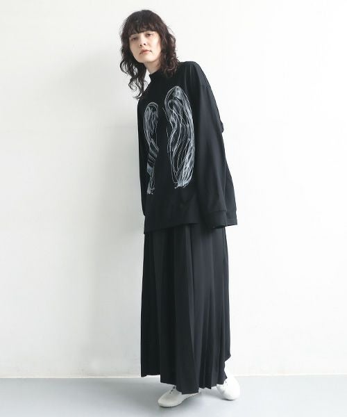 HATRA ハトラ Hak Pleats Pants [black]