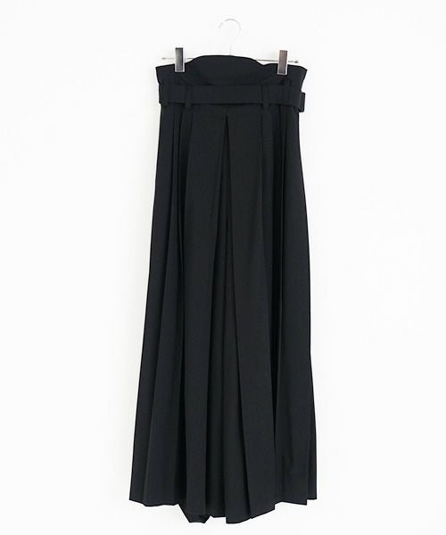 HATRA.ハトラ.Hak Pleats Pants [black]