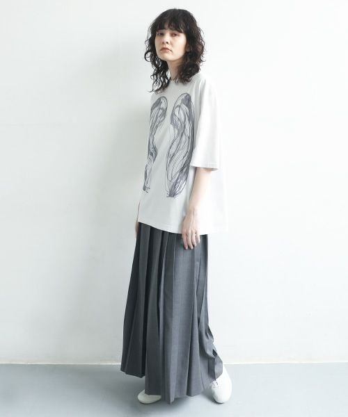 HATRA ハトラ Hak Pleats Pants [grey]