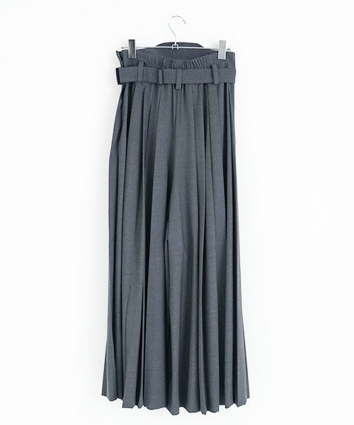 HATRA.ハトラ.Hak Pleats Pants [grey]