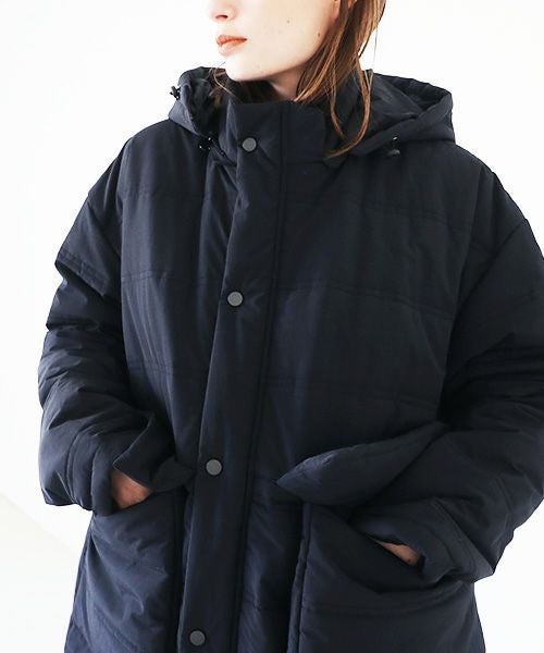 HENRIK VIBSKOV ヘンリックヴィブスコフ LONG DOWN COAT [Caviar]