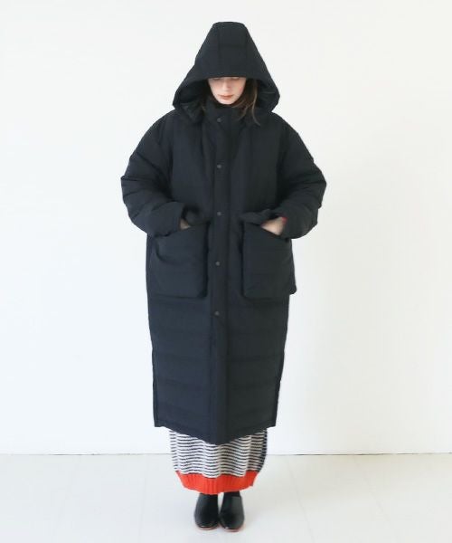 ヘンリックヴィヴスコフ コート HENRIK VIBSKOV ヘンリックヴィブスコフ LONG DOWN COAT [Caviar]