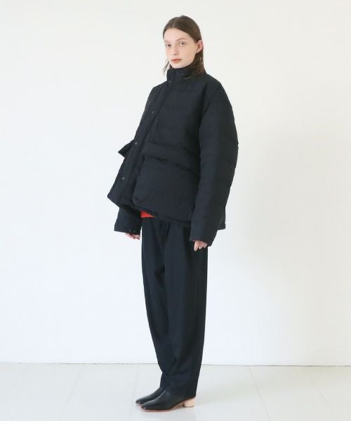HENRIK VIBSKOV ヘンリックヴィブスコフ SHORT DOWN JACKET [Caviar]