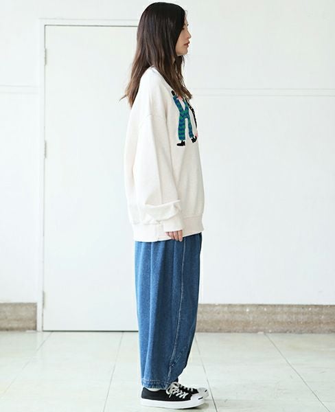 【希少コラボ】Dale of Norway × Henrik Vibskov HENRIK VIBSKOV HV CHARACTERS SWEAT[WHITE]_