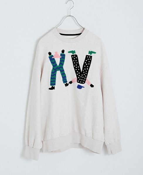 【希少コラボ】Dale of Norway × Henrik Vibskov HENRIK VIBSKOV HV CHARACTERS SWEAT[WHITE]_