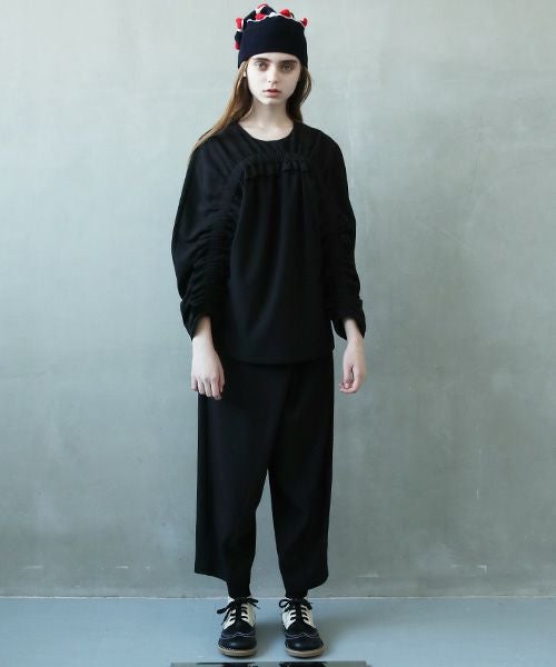 HENRIK VIBSKOV ボーダーインナー HENRIK VIBSKOV Yuri Pants[Black]_